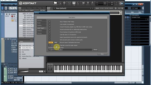 Создание музыки: VSTi Сэмплер Kontakt. Урок 3