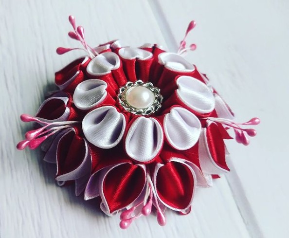 ???Цветок "Крылья бабочки" МК / Flower "Butterfly Wings" MK ??? смотреть онлайн