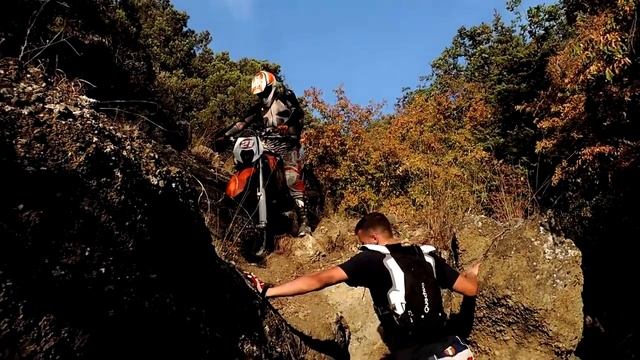 Эндуро Крым 2015 . Спуск смотреть онлайн