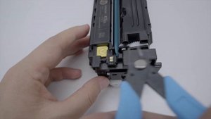 How to exchange the chip for HP 216A 207AX 415AX toner cartridges