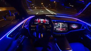 The New Mercedes E Class 2024 Test Drive at NIGHT