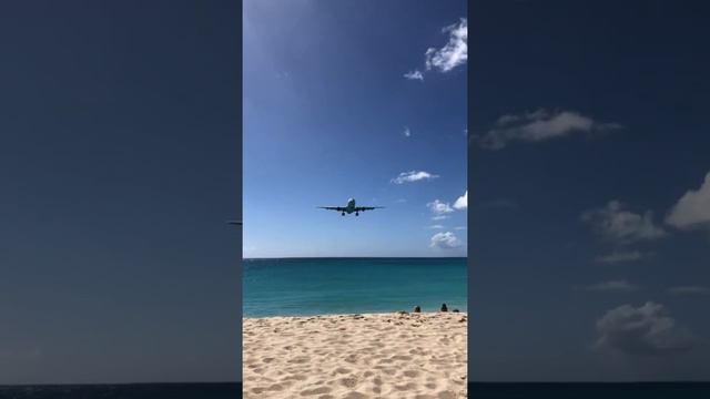 #Amazing #airplane #landing #SXM  at St Maarten Full HD 1080p