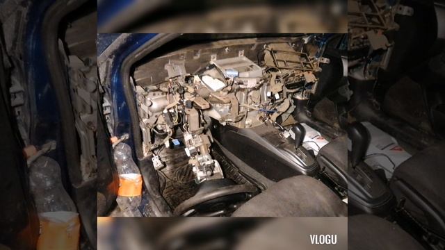 #ИВАННТ96 Митсубиси Лансер 9, замена радиатора отопителя