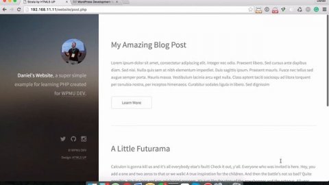 Learning PHP WordPress Development for Beginners