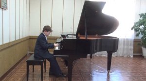 Потапов Тимофей И С Бах Маленькая прелюдия №8 фа мажор, С Геллер Снежная лавина