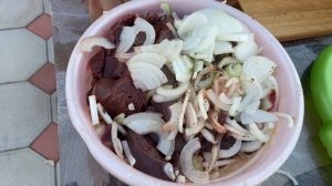 Печень в семджине (Нуглур)