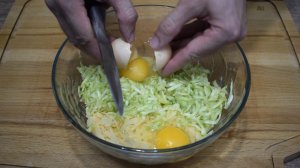 Просто натрите КАБАЧКИ и добавьте яйца! Так вкусно, что готовлю каждый день летом