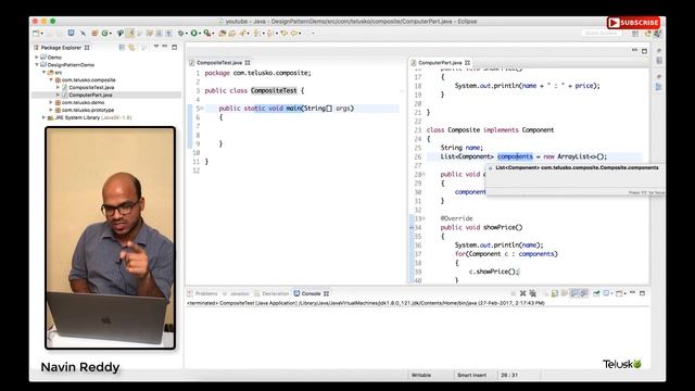 Composite Design Pattern Practical