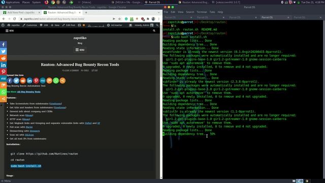 Rauton: Advanced Bug Bounty Recon Tools смотреть онлайн