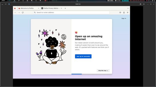 Void Linux - continuing our install and setup смотреть онлайн