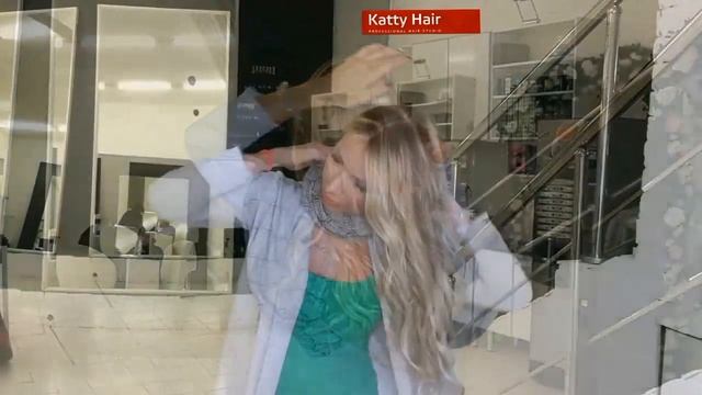 Офигенное наращивание волос Екатерины Андреевой (Вахрушевой). смотреть онлайн