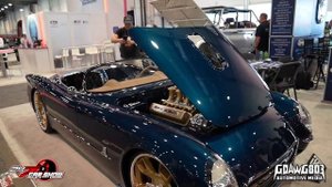 DAVE KINDIG Cruising in the CF1 Corvette Roadsters @ SEMA 2021 & 2022 - Debuts ALL NEW DESIGNS!