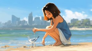 Music to Start Your Day with Positive Feelings ~ A playlist lofi for study, relax, stress relief