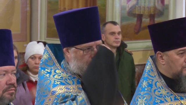 Освящение икон Божией Матери  Старорусская