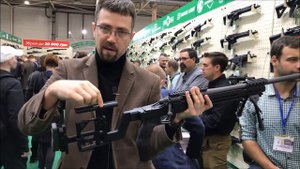 Шасси Automatic для высокоточной стрельбы. Стенд "Ибис" на выставке "Оружие и безопасность-2019".