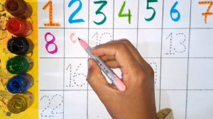 123 learning forkids | 123 numbers | 123 numbers Names | 1 to 20 numbers | counting numbers-ABD
