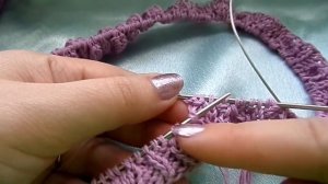 Платье,сарафан на девочку с кокеткой Часть 1 Вязание спицами.