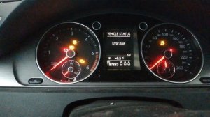 Passat 2 0 TDI 2011 esp error