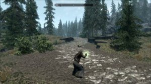 Skyrim Mods - Meteorite Blast & Magnificent Silver Sword Spells