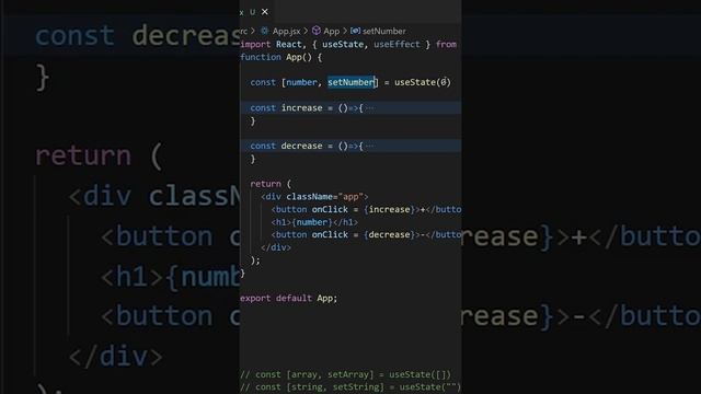 React useState Hook in 60 Seconds