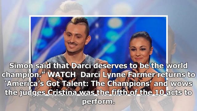 Who was better on 'America's Got Talent: The Champions' - Darci Lynne Farmer or Cristina Ramos? [.. смотреть онлайн