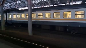 ЭД4М-0480 "Стандарт-плюс" Усово - Москва (Белорусский вокзал) на станции Славянский бульвар.