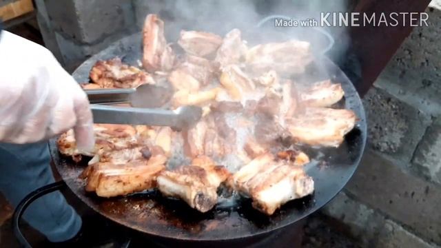 Быстро! Вкусно! Сытно! Жареное мясо на сковороде.