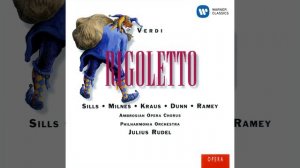 Rigoletto, Act 2: "Mio padre! ... Dio! Mia Gilda!" (Gilda, Rigoletto, Borsa, Marullo, Ceprano,...