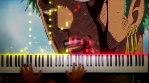 One Piece - Luffy's Fierce Attack | Piano