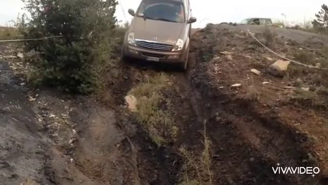 Ssangyong rexton off road Compilation смотреть онлайн
