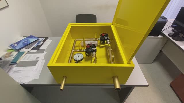 ГРПШ-A-15-2У1 (ГРПШ-10-2) Газорегуляторный пункт шкафной смотреть онлайн