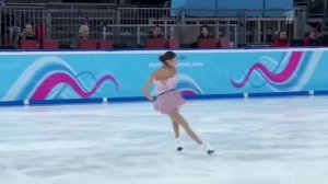 Анна Фролова. Короткая программа. Зимние юношеские олимпийские игры 2020