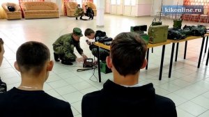 Военные сборы школьников в щучанском комплексе "Чумляк"