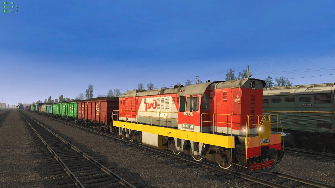 Trainz Railroad Simulator 2022 сценарий "Разборка" смотреть онлайн