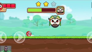 Новый Красный Шар Возвращение. Красный шар Против всех Боссов #7. Игра Red Ball Hero. 7 Часть.