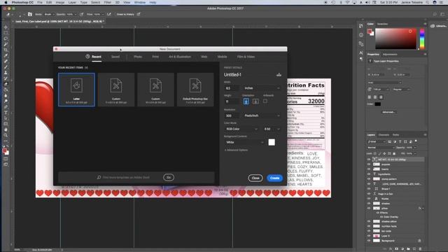 Video 6 1 Expl Tech - Photoshop CC Tutorial - Create a Can Label смотреть онлайн
