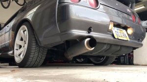 Nissan GTR R32 Start Up 5Zigen Cat back Exhaust