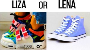 LISA OR LENA GAME 💖 What do You Like? #4