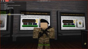 Как сделать военный скин россии в ролевая игра зомби с нуля (ROBLOX)