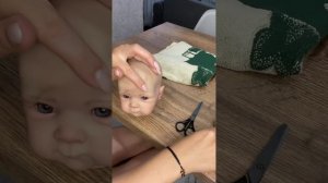Как я вставляю волосы кукле Реборн. Часть 1