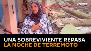 Sobreviviente del terremoto en Marruecos