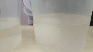 Опыт  с морской водой