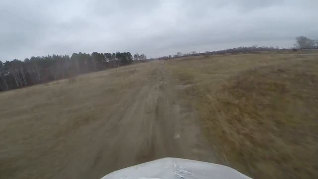 Кантри-кросс в снегопад. Ангарск 18.10.14 (камера Евгения Голушко) смотреть онлайн