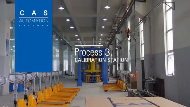 производство платформенных весов на заводе CAS