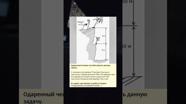 Одаренный человек способен решить данную задачу.