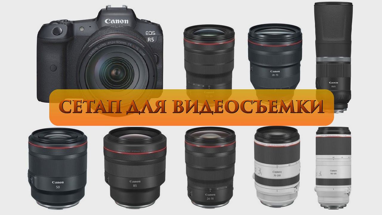Оборудование для видеосъемки. Мой комплект для видео.