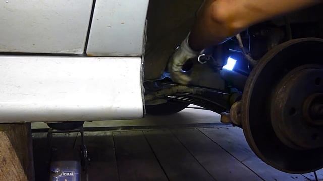 Замена рулевой тяги + схождение колёс по нитке Volkswagen polo смотреть онлайн