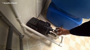 Малошумный насос Grundfos Scala 2 - как работает + бочка-резерв