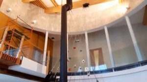 Подвесной современный камин для дома Seus