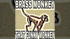 Brass monkey that funky monkey